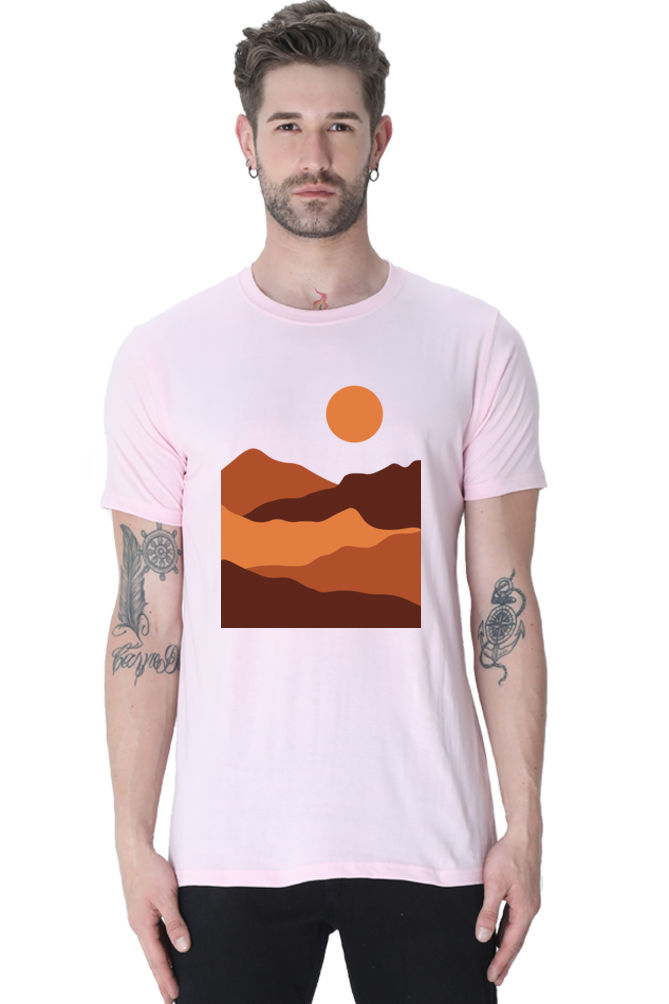 Minimalist Boho Sunset T-shirt