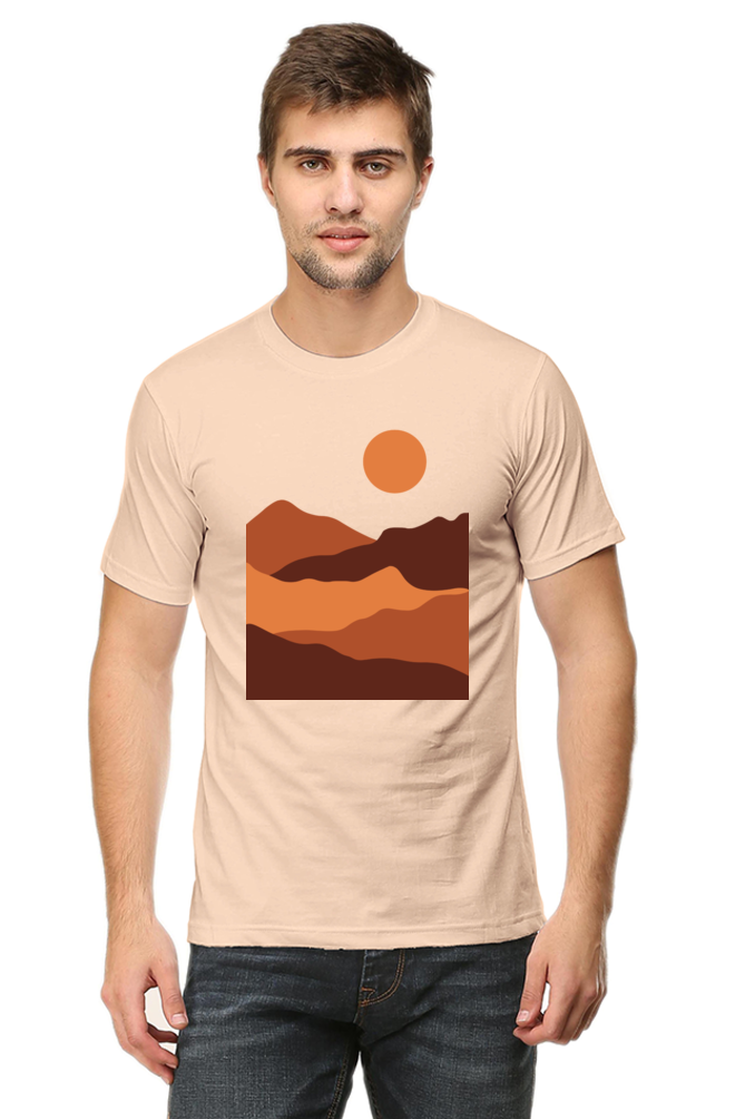 Minimalist Boho Sunset T-shirt